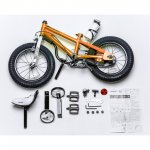 Royalbaby Freestyle 12 In. Kid's bike, Orange (Open Box)