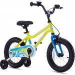 RoyalBaby Chipmunk Kids Bike Boys Girls 16 Inch bike with Training Wheels and Kickstand Green