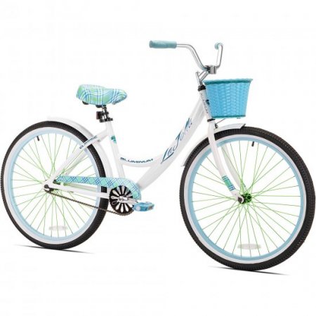 Kent 26" Women's, La Jolla Cruiser Bike, White