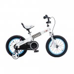 RoyalBaby Buttons 12 inch Kids bike Blue Color With Training Wheels