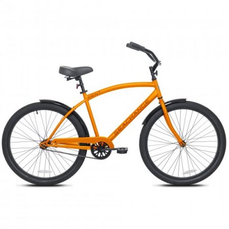 Kent 24-inch Boy's Seachange Beach Cruiser bike, Orange