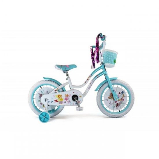 Micargi ELLIE-G-16-WHI-BBL 16 in. Girls bike, White & Baby Blue - 18 x 7 x 36 in.