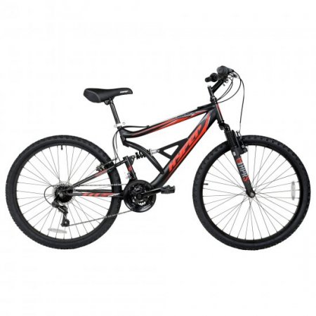 Hyper bike Men's 26" Shocker Mountain Bike, Black