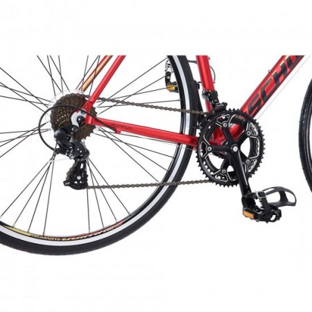 Schwinn Volare 1400 bike 700C, Men's Drop Bar Road, Matte Red