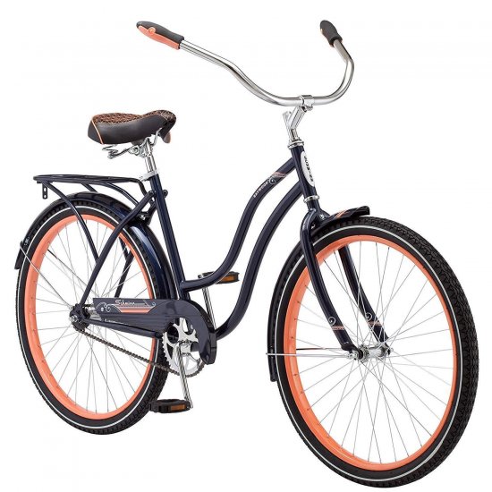 Schwinn Baywood Women\'s Cruiser 26 In. bike, Navy Blue