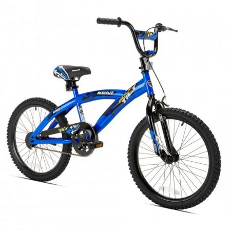 Kent 20" Full Tilt Kids Steel BMX Bike with Steel Rims & Freestyle Tires, Blue