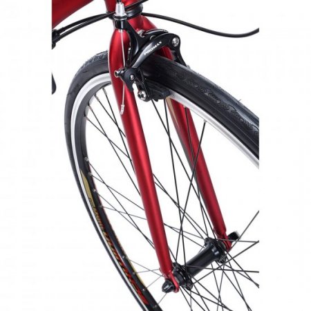 Schwinn Volare 1400 bike 700C, Men's Drop Bar Road, Matte Red