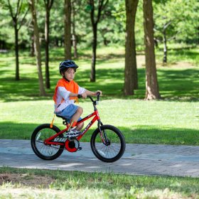 Royalbaby Chipmunk Rocket 16in bike Kids Bike for Boys Red Color
