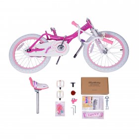 RoyalBaby Bunny Girl's Bike Fushcia 18 inch Kid's bike