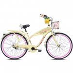 Kent 26" Margaritaville Women's 3-Speed Cruiser Bike, Yellow