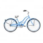 Micargi TAHITI-F-BBL 26 in. Tahiti Women's Beach Cruiser bike, Baby Blue & Baby Blue