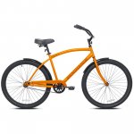 Kent 24-inch Boy's Seachange Beach Cruiser bike, Orange