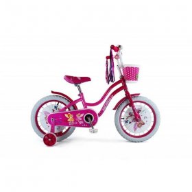 Micargi ELLIE-G-16-Pack-HPK 16 In. Girls bike, Pink & Hot Pink