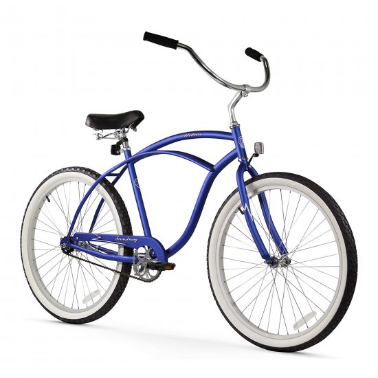 Firmstrong Urban Man, 26\", Men\'s, Single Speed, Matte Blue