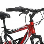 Hyper bike 24" Shocker Mountain Bike, Kids, Red and Black