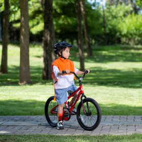 Royalbaby Chipmunk Rocket 18in bike Kids Bike for Boys Red Color