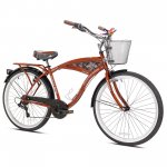 Kent 26" Margaritaville Men's Cruiser Bike, Wood Grain Color