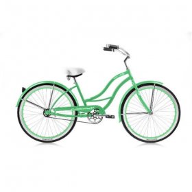 Micargi TAHITI-F-MGRN 26 in. Tahiti Women's Beach Cruiser bike, Mint Green & Mint Green