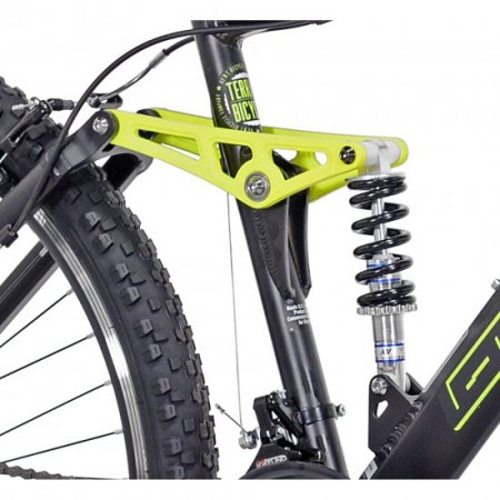 Genesis 29" Incline Men's Mountain Bike, Black/Yellow