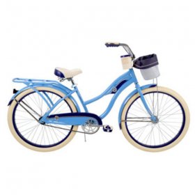 Huffy bike 253944 26 in. Deluxe Ladies Cruiser Bike, Gloss Periwinkle