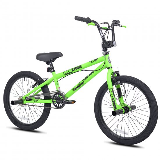 Madd Gear 20-inch Boy\'s Freestyle BMX bike, Green
