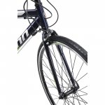 Schwinn Volare 1300 bike 700C, Men's Drop Bar Road, Black with Green accent