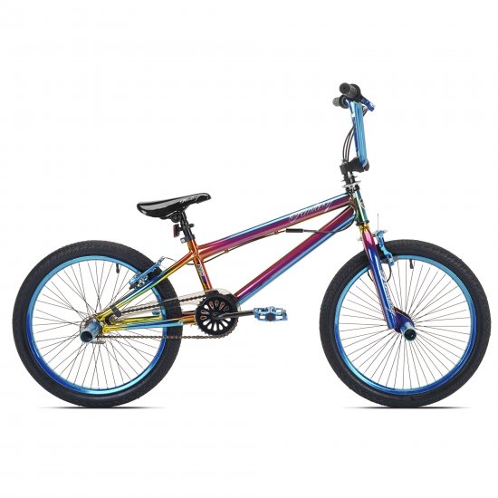 Kent bike 20-inch Girl\'s Fantasy BMX bike, Multicolor Iridescent