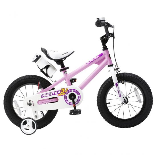 Royalbaby Freestyle 14 In. Kid\'s bike, Pink (Open Box)