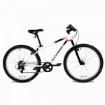 Decathlon Rock Rider ST100, Mountain Bike, 24 In., Kids 4 Ft. 5 In. to 4 Ft. 11 In., White