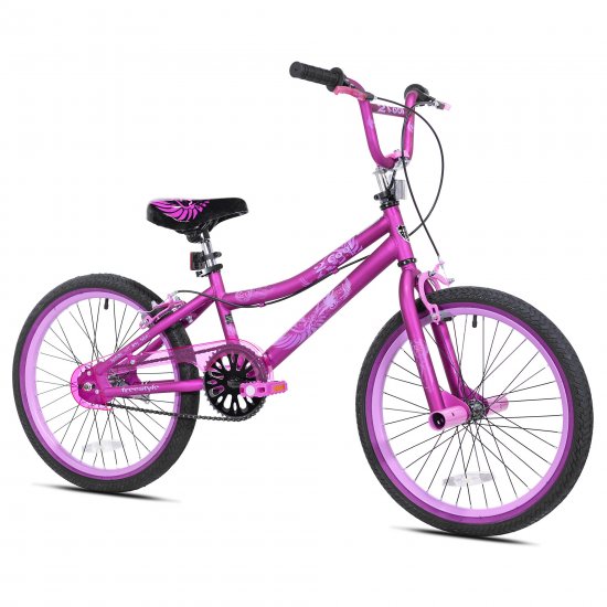 Kent 20\" 2 Cool BMX Girl\'s Bike, Satin Purple