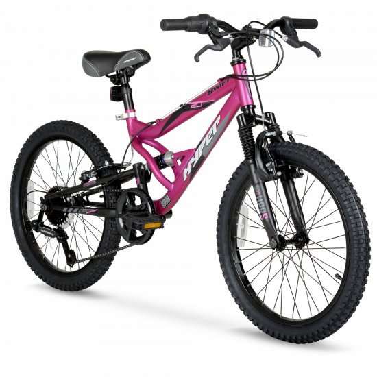 Hyper bike 20\" Girls Swift Mountain Bike, Kids, Magenta