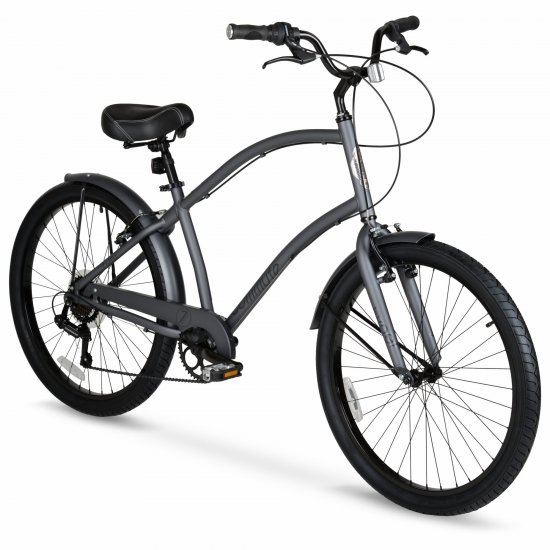 Hyper bike Men\'s 26\" Commuter Bike, Gray