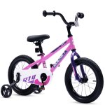Royalbaby Chipmunk Rocket 14in bike Kids Bike for Boys Pink Color