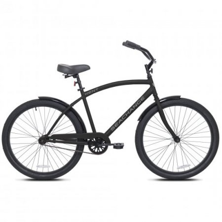 Kent bike 26-inch Men's Seachange Beach Cruiser Bike, Black