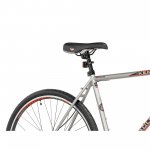 Kent bike 700c Eagle Ridge Adventure Gravel Men's Large Bike, Silver, Red