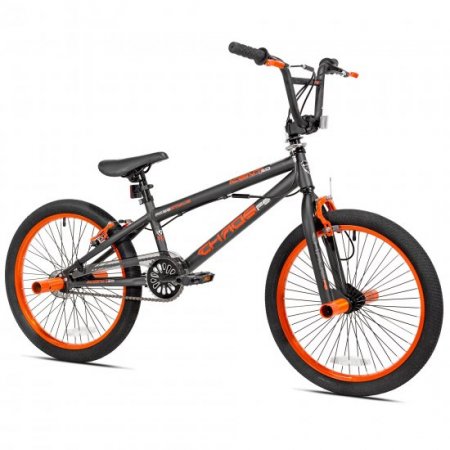 Kent 20" Chaos Boy's Bike, Matte Gray/Orange