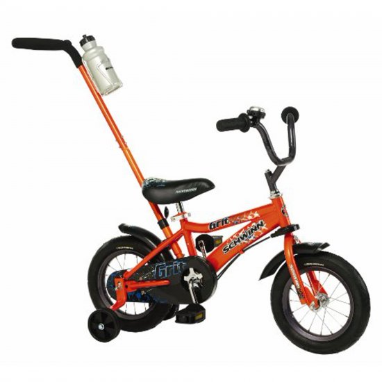 Schwinn Boys\' 12-Inch Grit Bike,Orange