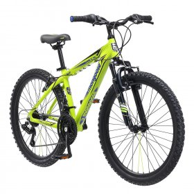 Mongoose Mech bike-Color:Green,Size:24",Style:Boy's ATB