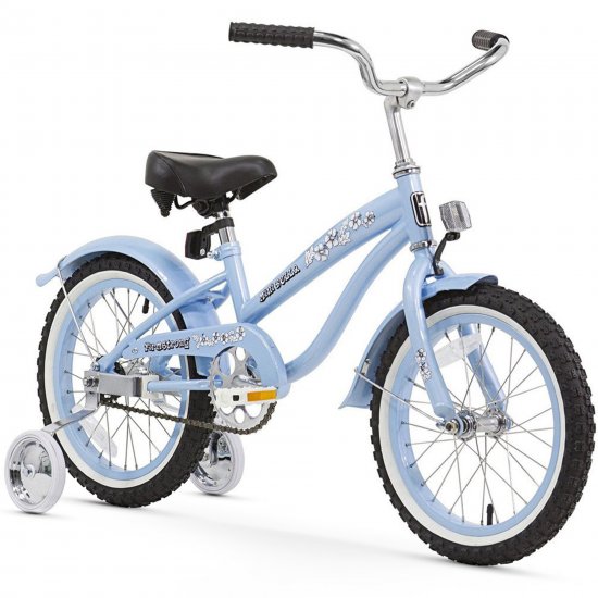 Firmstrong Bella Classic, 16\", Girl\'s, Single Speed, Baby Blue