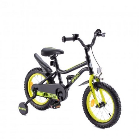 RoyalBaby Jumper Kids Bike Boys Girls 12 Inch bike with Kickstand Black