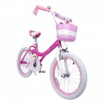 RoyalBaby Bunny Girl's Bike Fushcia 18 inch Kid's bike