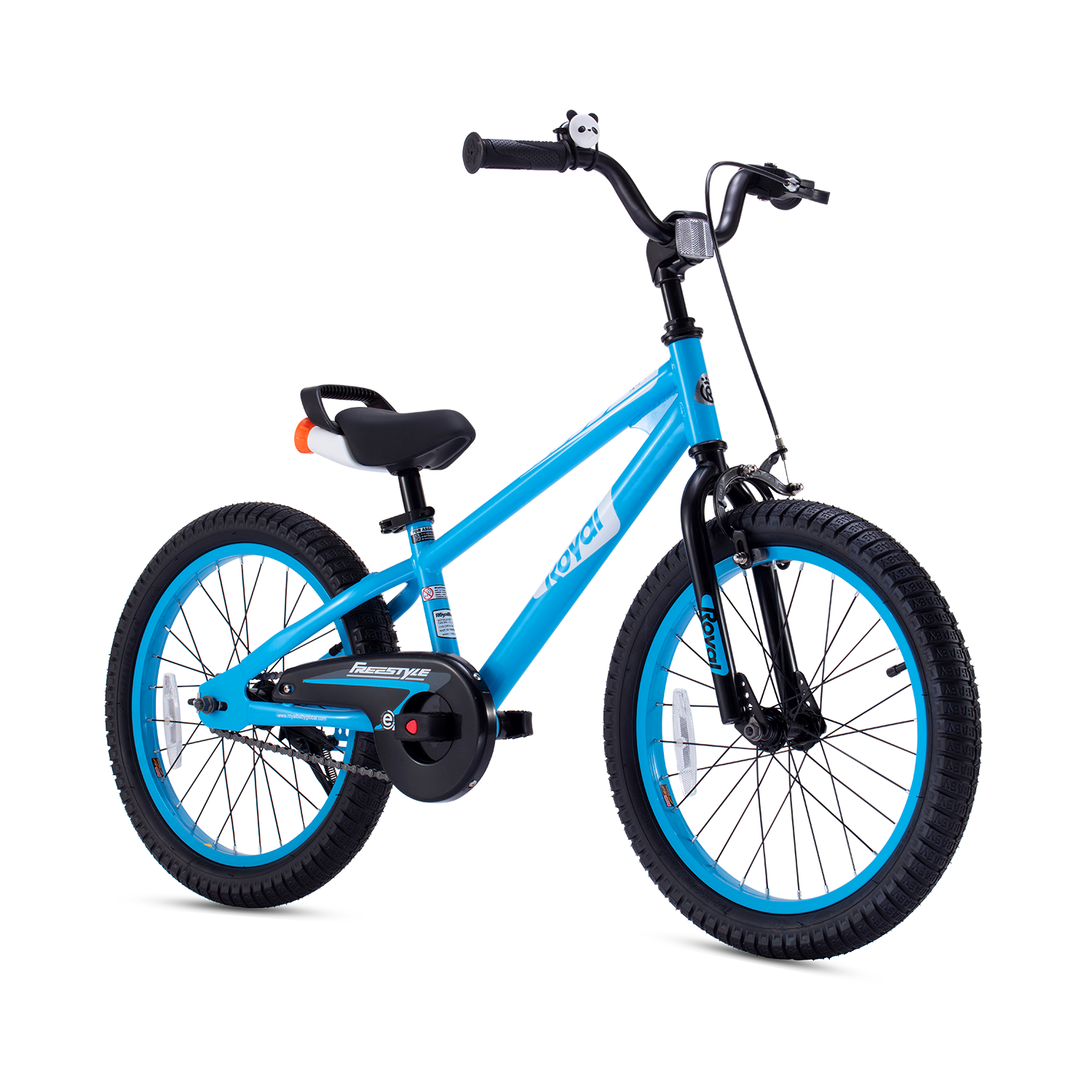 RoyalBaby EZ Kids Bike Easy Learn Balancing to Biking 12 Inch Balance & Pedal bike Instant Assembly for Boys Girls Ages 2-4 Years Blue